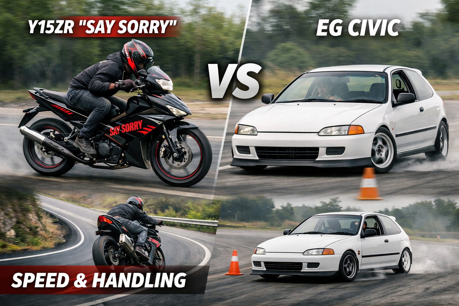 Y15ZR Say Sorry vs EG Civic